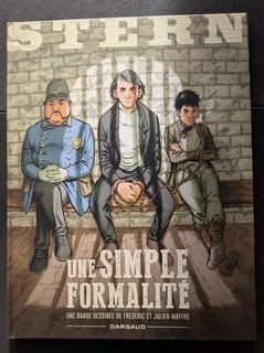 Dédicace de Maffre dans Stern tome 5 EO