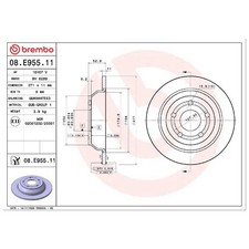 2x Bremsscheibe hinten für Ford Puma J2K | 26209937