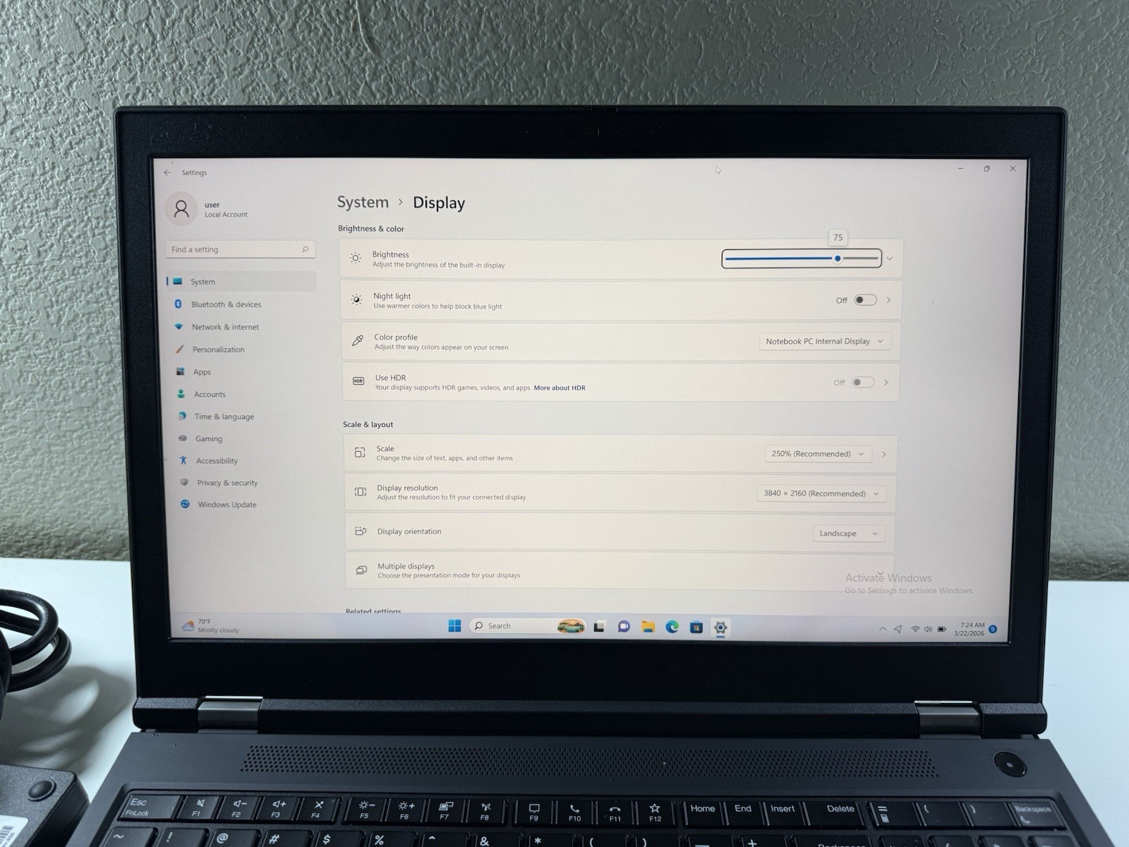 Lenovo ThinkPad P15 Gen 2, 15.6-Inch Laptop, with Intel Core i7 11th Gen., 1 TB NVMe (Non-Volatile Memory Express), Windows 11 Pro