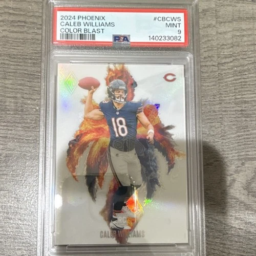 2024 Panini Phoenix Color Blast Rookie Caleb Williams #CB-CWS PSA 9 Bears