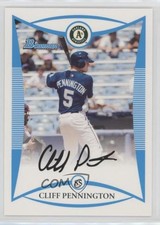 2008 Bowman Draft Prospects Cliff Pennington #BDPP77 0b7