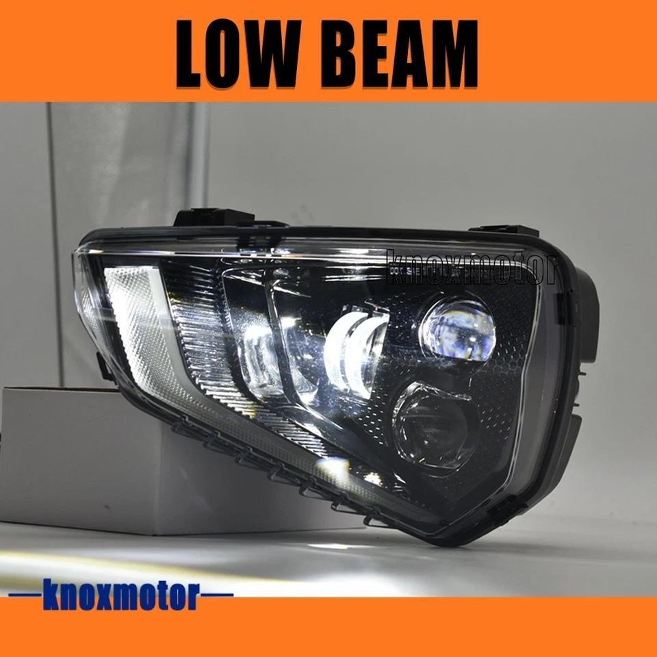 DOT LED Headlight Assembly w/ Turns for 2019-25 Can Am Ryker 600 900 Sport Rally - Bild 3 von 4