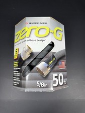 Zero-G 4001-50 Gray Kink Free Flexible Garden Hose 5/8 Dia. in. x 50 L ft.
