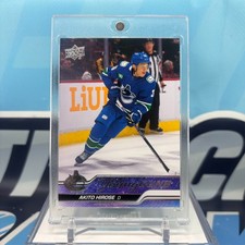 2023-24 Upper Deck #242, AKITO HIROSE RC YG 🔥🔥🔥 Young Guns Rookie