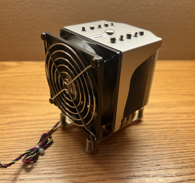 #ad 🔴 SuperMicro 4U Active CPU Cooler Heatsink Fan LGA2011 Narrow ILM SNK P0050AP4 $37.77