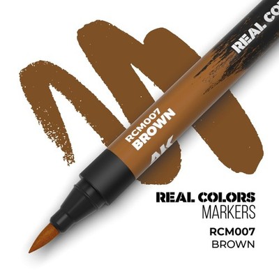 AK Interactive: MARKERS - Real Colors - Model Paint Marker Sets - Singles & Set