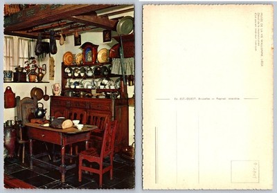 Continental Rustic Kitchen Interior Postcard