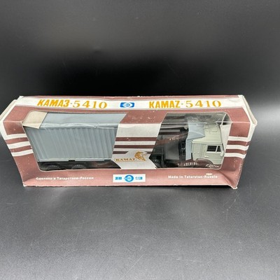 KAMAZ 5410 - Container Truck - Modell 1:43- Elecon-OVP-Made in Russia-unbespielt