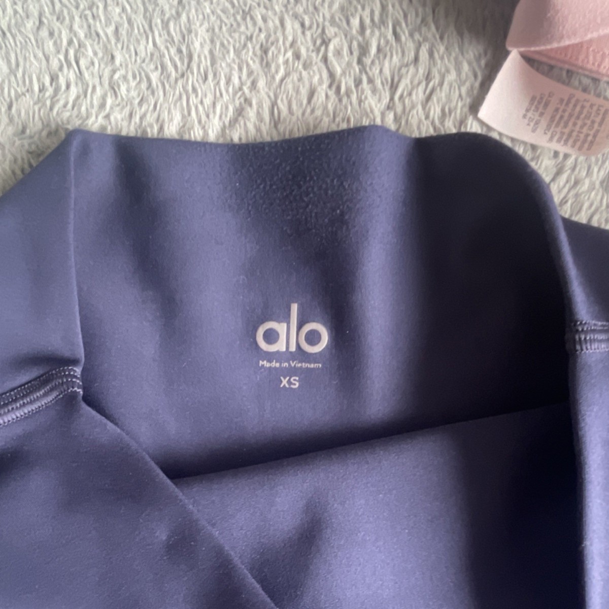 alo ランニングウェアショーツ XS ALO High Compression Biker Shorts Navy XS 5
