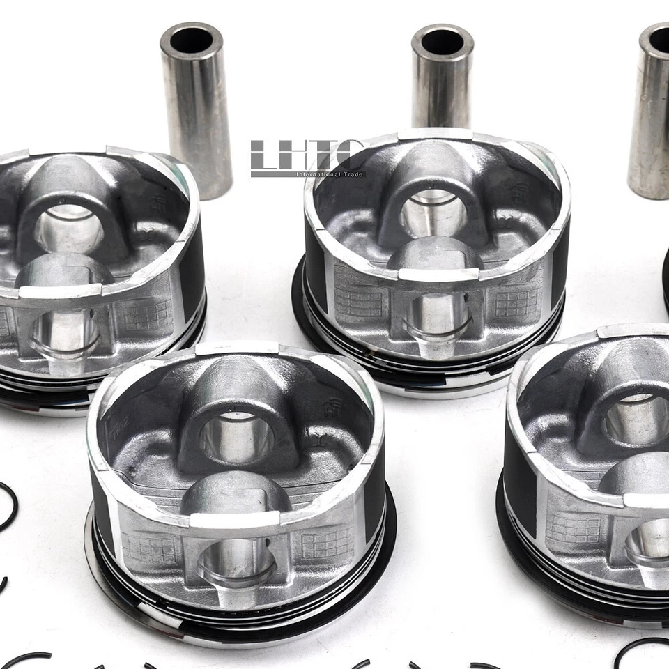 Conjunto de 5 anéis de pistão STD para Volvo S40 S60 S80 C30 C70 XC90 2.5T T5 L5 B5254T - Imagem 4 de 4