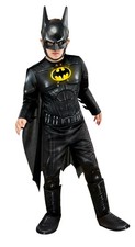 DC The Flash Movie: Batman Deluxe Costume for Kids by , Boy's Small
