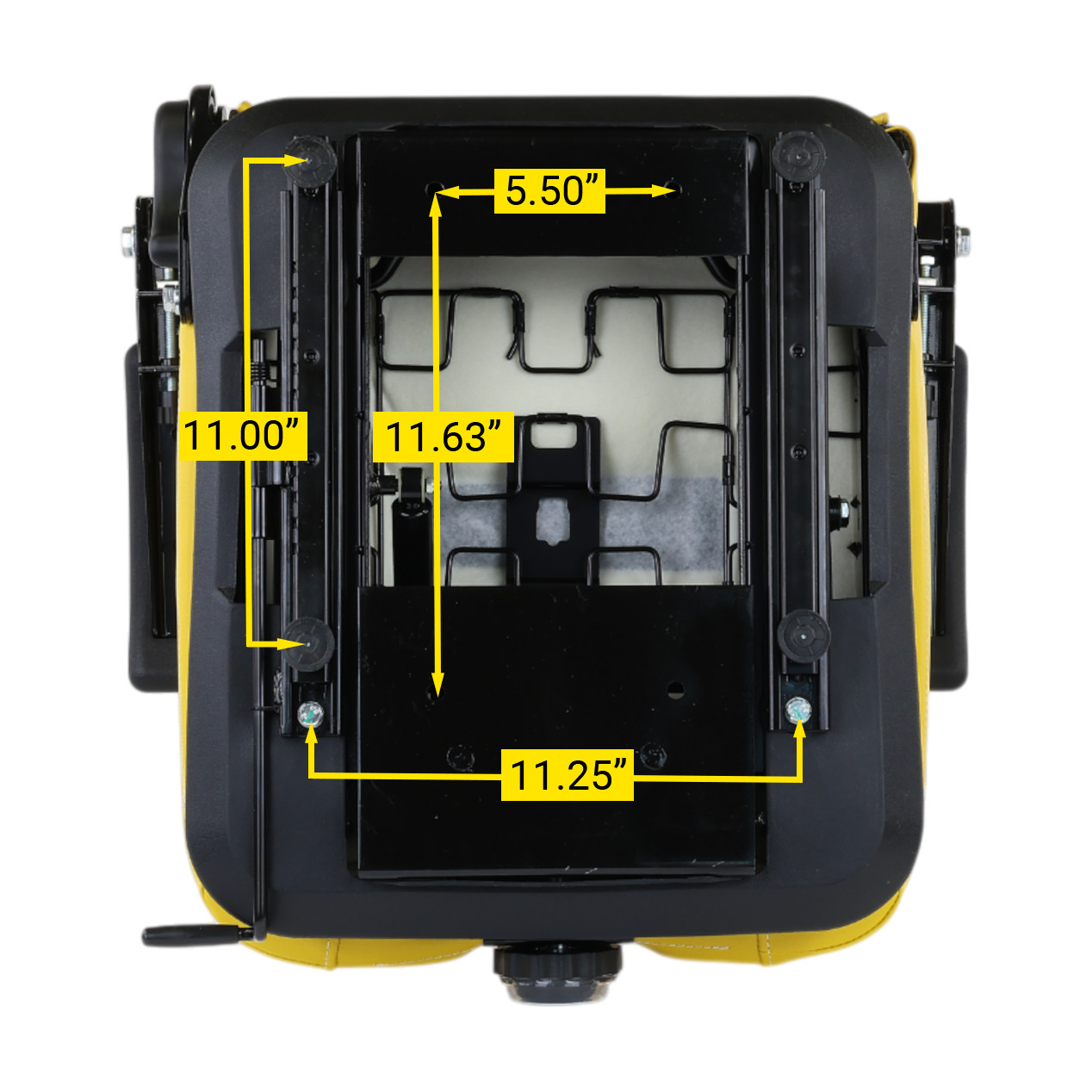 Adjustable Armrest Suspension Seat 116-8912 fits Exmark Lazer Z E-Series 48