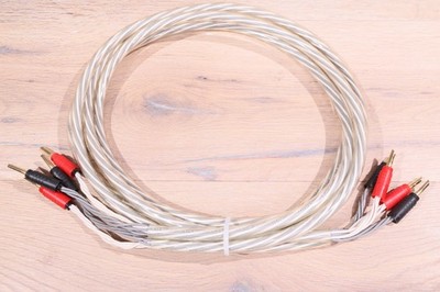 Straight Wire Waveguide 8 Lautsprecherkabel, Speaker Cable 2x 190cm Single Wire