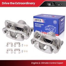 2x Front Brake Calipers W Bracket For 2003-2012 Honda Accord Acura Tsx Tl Rl