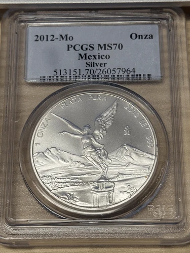 2012 Mexican Silver Libertad 1 oz — photo from the most recent tracked eBay sale