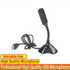 USB Microphone Mic for Laptop PC Computer MSN Skype Desktop Gaming Online