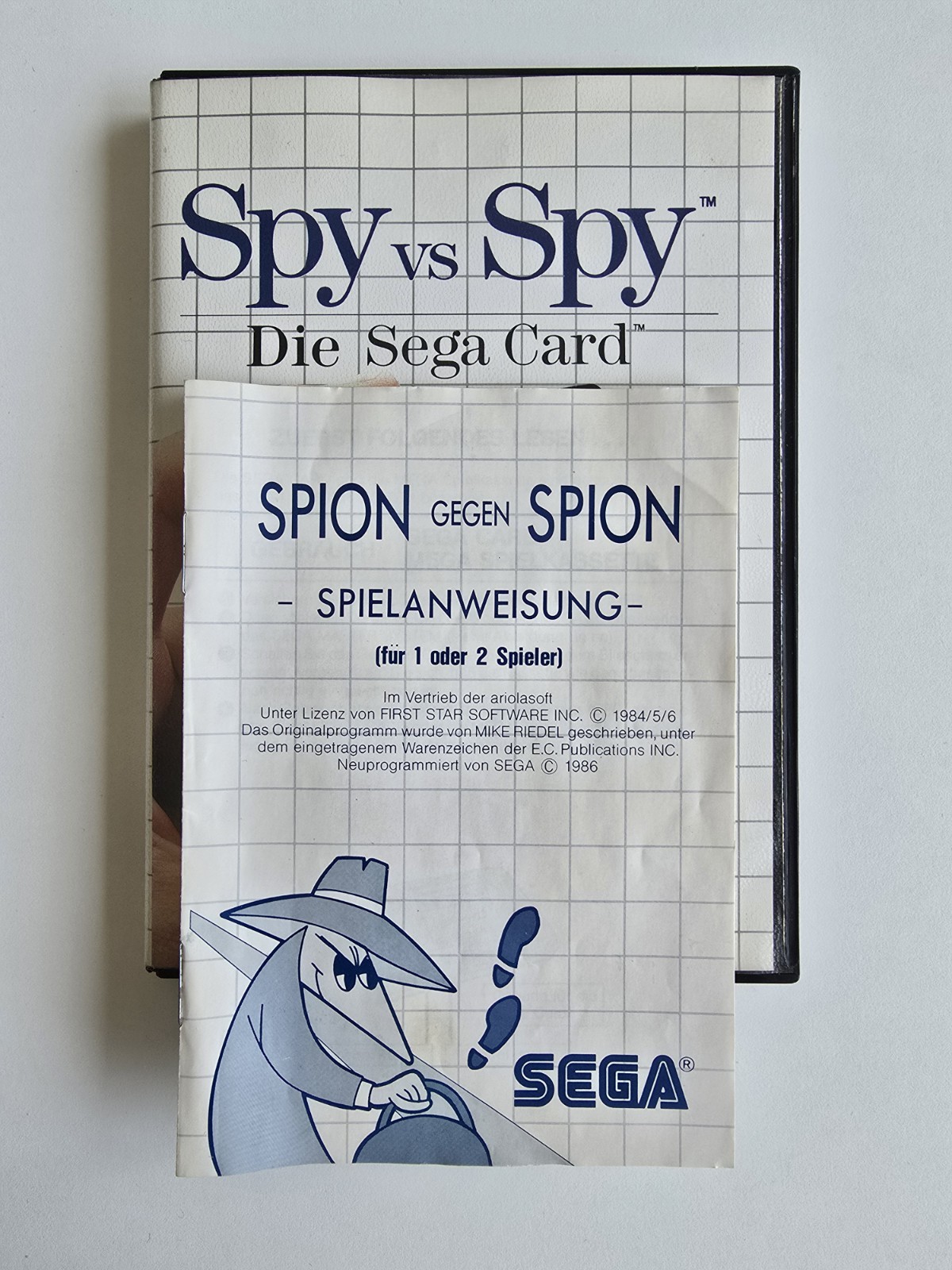 Spy VS Spy 🇩🇪 Sega Card Master System 