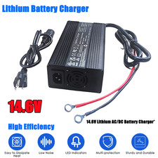 NEW 14.6V 20A Lithium Iron Charger Phosphate for 12V LiFePO4 Battery CC/CV Smart