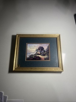 Thomas Kinkade A New Day Dawning Accent Print with Certificate of Authenticity