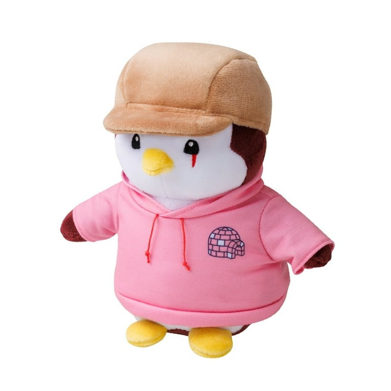 Pudgy Penguins Plush Buddies Pink Sweater & Hat 8-Inch Plush