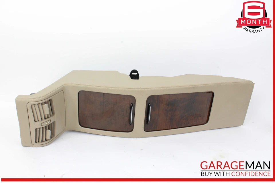 12-14 Mercedes W218 CLS550 CLS500 consola central trasera reposabrazos almacenamiento beige OEM Foto 4 de 4