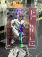 2005 Playoff Prestige Jim Thome #125 Xtra Bases Red /150 Philadelphia