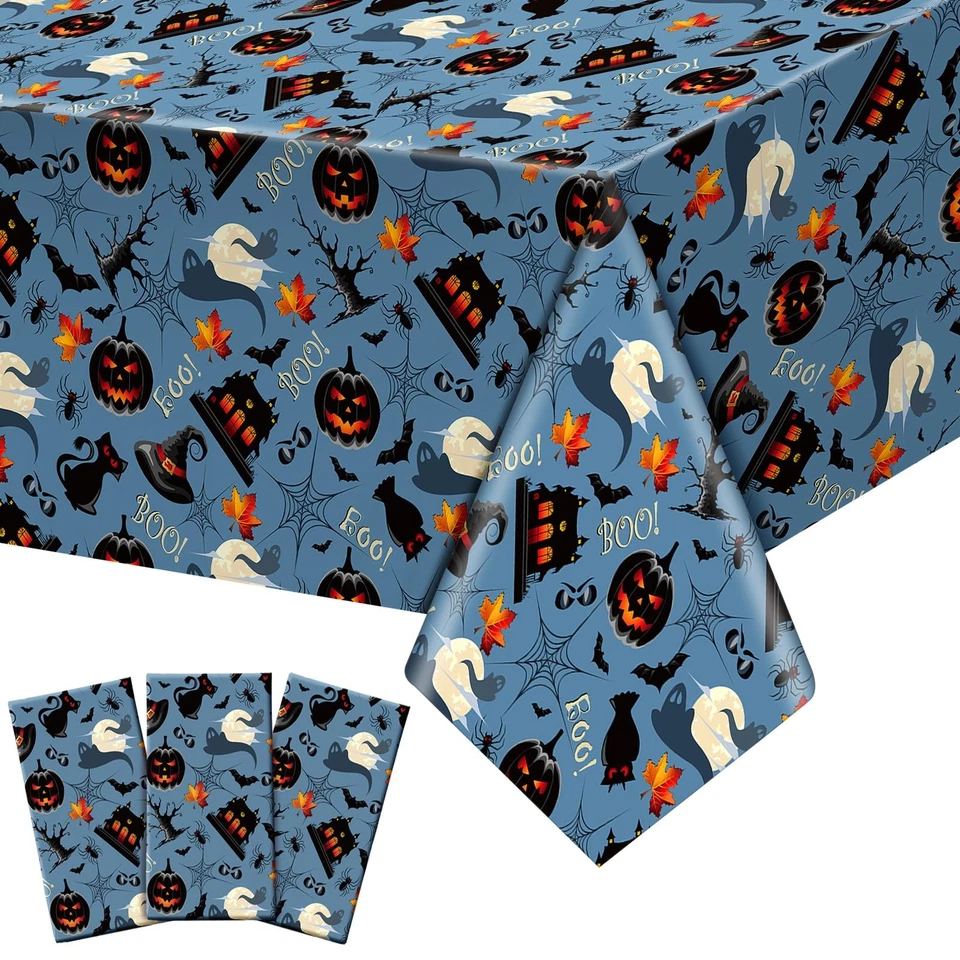 Thanksgiving Einweg Kunststoff Tischdecken 108x54 für Herbstpartys