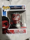 1338 Funko Pop Marvel Brave New World RED HULK Exclusive Bobblehead Figure