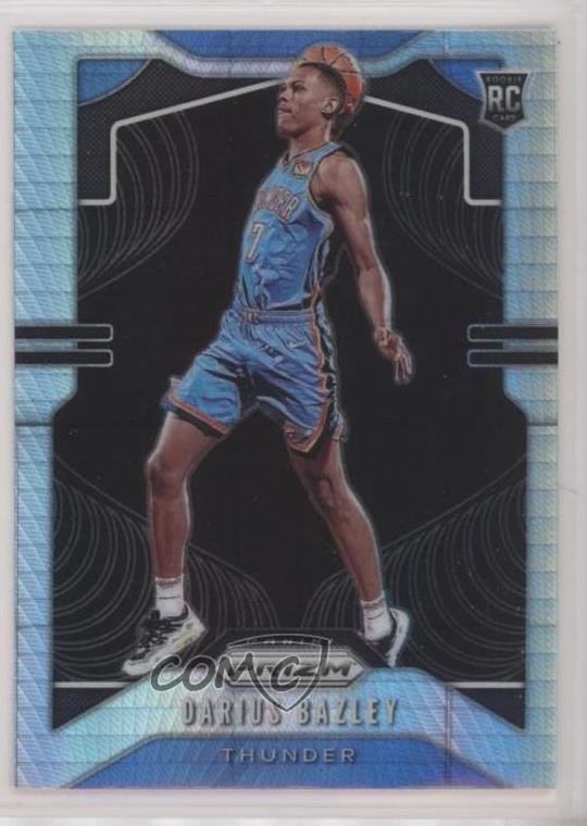 2019-20 Panini Prizm Rookie Hyper Prizm Darius Bazley #289 11ns