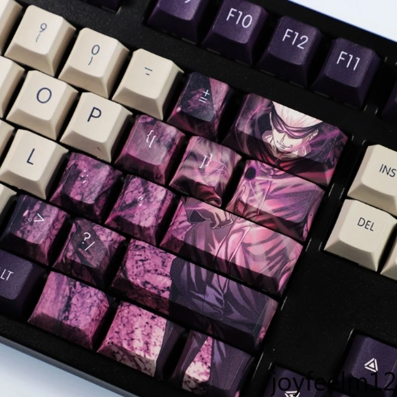 Gojo Satoru Jujutsu Kaisen Keycap Two-dimensional Anime Silent Durable Gift PBT  - Image 3 of 4