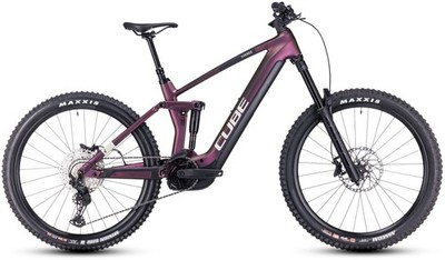Cube Stereo Hybrid 160 HPC SLX 750 Mountain Bike 2024 Purple