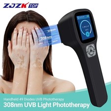 308nm UVB Light Therapy Lamp 49 Diodes for Skin Disorders Eczema Home Use