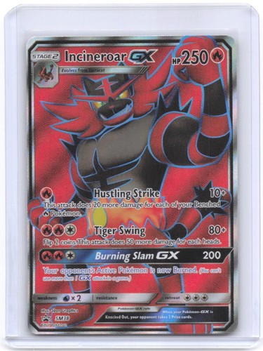 SM Promos #SM38 Incineroar GX