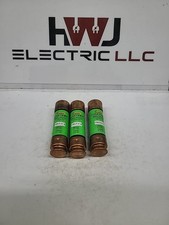  Lot Of 3 Fusetron FRN-R-35 35A Dual Element Time Delay Current Limiting Fuse