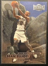 1997 Metal Universe Championship #15 Sean Elliott Great Card
