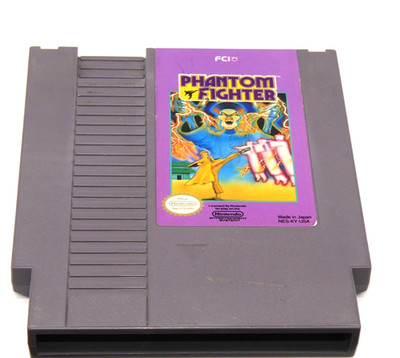 Authentic Phantom Fighter Nintendo NES Game Cartridge 1990 OEM FCI