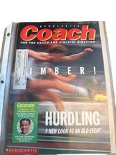February 1994 Scholastic Coach Magazine Peyton Manning HS Player Of The Year