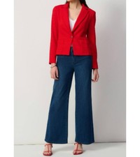 Image of Joseph Ribkoff Boucle Fitted Blazer Size 8