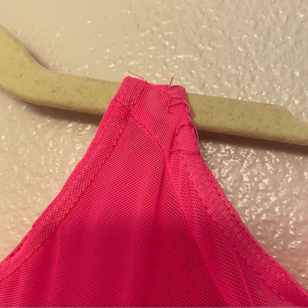 Weissman Dance dress hot pink sequin tutu costume… - image 4