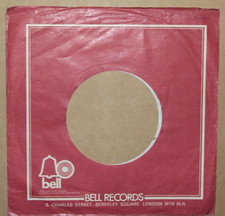 "Bell","Company Sleeve","Original","45rpm","7inch","Record","Vintage",,,   ;0>