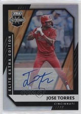 2021 Panini Elite Extra Edition Signatures Jose Torres #89 Auto he0