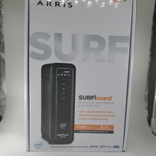 ARRIS SURFboard SBG10 DOCSIS 3.0 16x4 Gigabit Cable Modem  AC1600 Wi-Fi Router