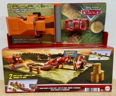 Disney Cars - Frank Escape & Stunt Race Spielset & Lightning McQueen *brandneu*