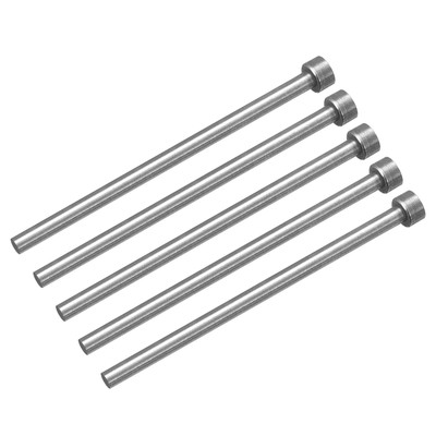 5stk gerade Auswerferstifte, 4,5 mm (0,18'')dmr, SKD61 Runde Spitze, 100 mm (4'')