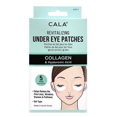 Cala Under Eye Patches Collagen + Hyaluronic Acid, Firming Hydrating Eye... 