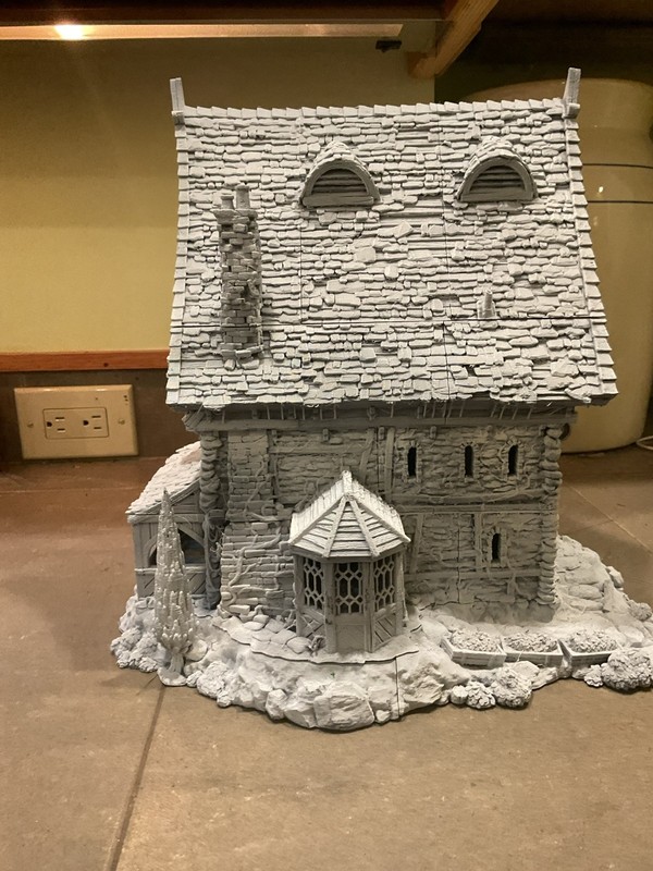 Large Printed House For 28mm Figures