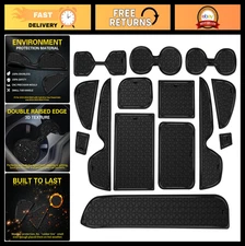 Custom Fit Liner Mat Accessories for Toyota RAV4 2019-2024, 14-Piece Set, Cup Ho