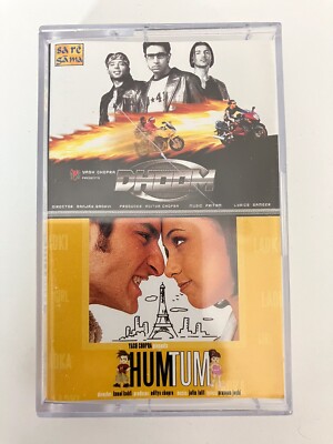 Dhoom - Hum Tum - Pritam - Jatin 2in1 Bollywood Hindi Soundtrack 2004 Rare RPG
