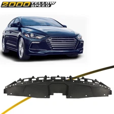 Black Grille Upper Radiator Support Cover Fit For Hyundai Elantra 2017-2018 US