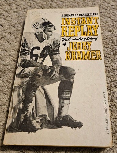 Instant Replay By Jerry Kramer